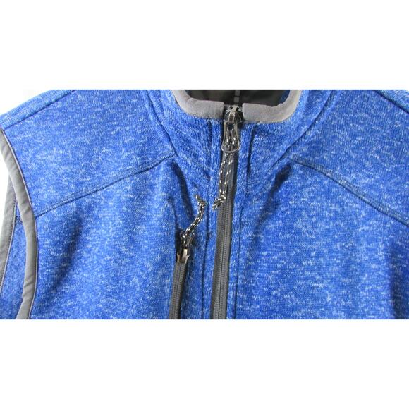 MEN'S ELEVATE SLEEVELESS VEST BLUE/GREY TRIM Avient SZ XL - Picture 2 of 12